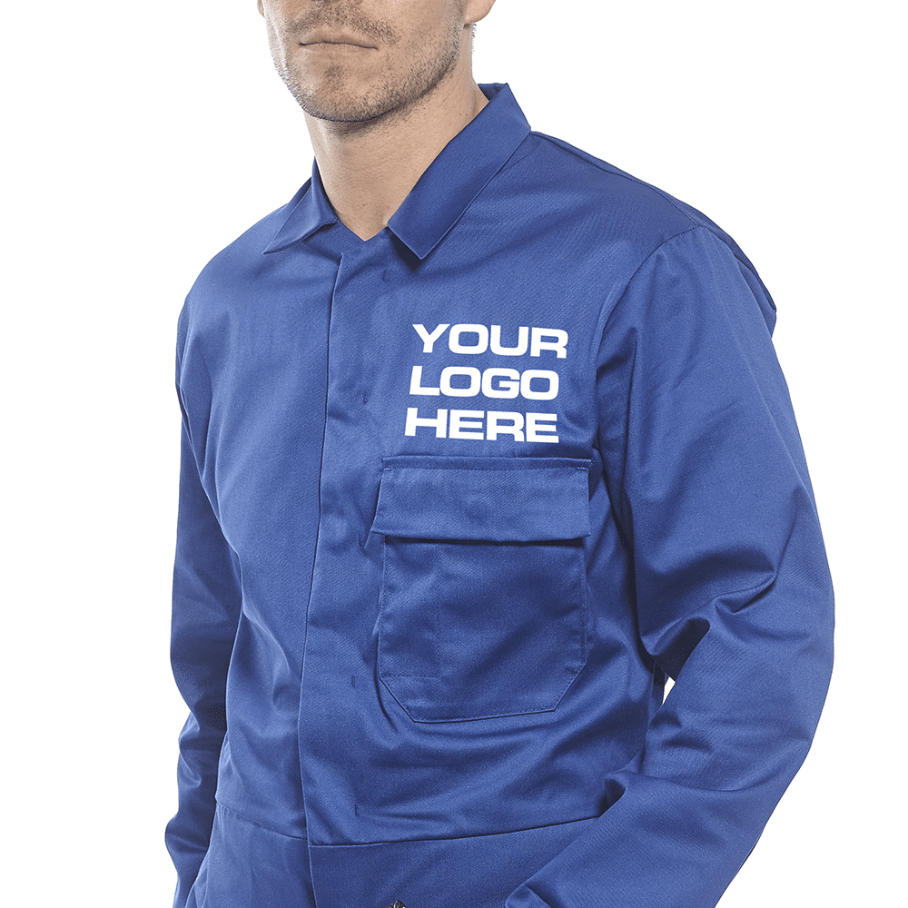 Personalised Embroidered Overalls Custom Printed Coveralls Workwear Boiler Suit
