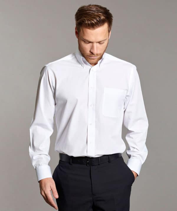 Disley Ballymena Long Sleeve Button Down Collar Shirt