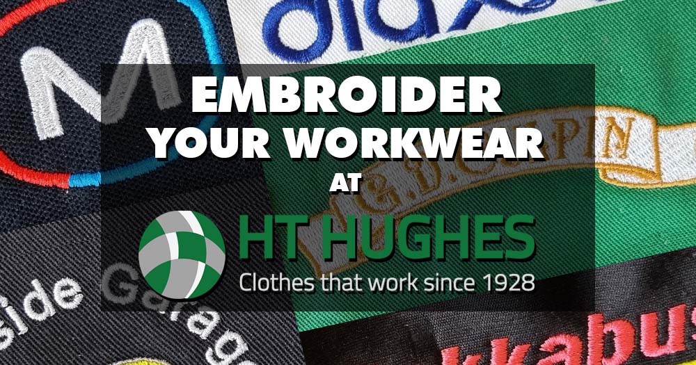 Embroidered Workwear | Personalised Clothing | Custom Embroidery
