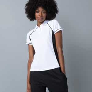 Finden & Hales Ladies Performance Piped Polo Shirt LV371