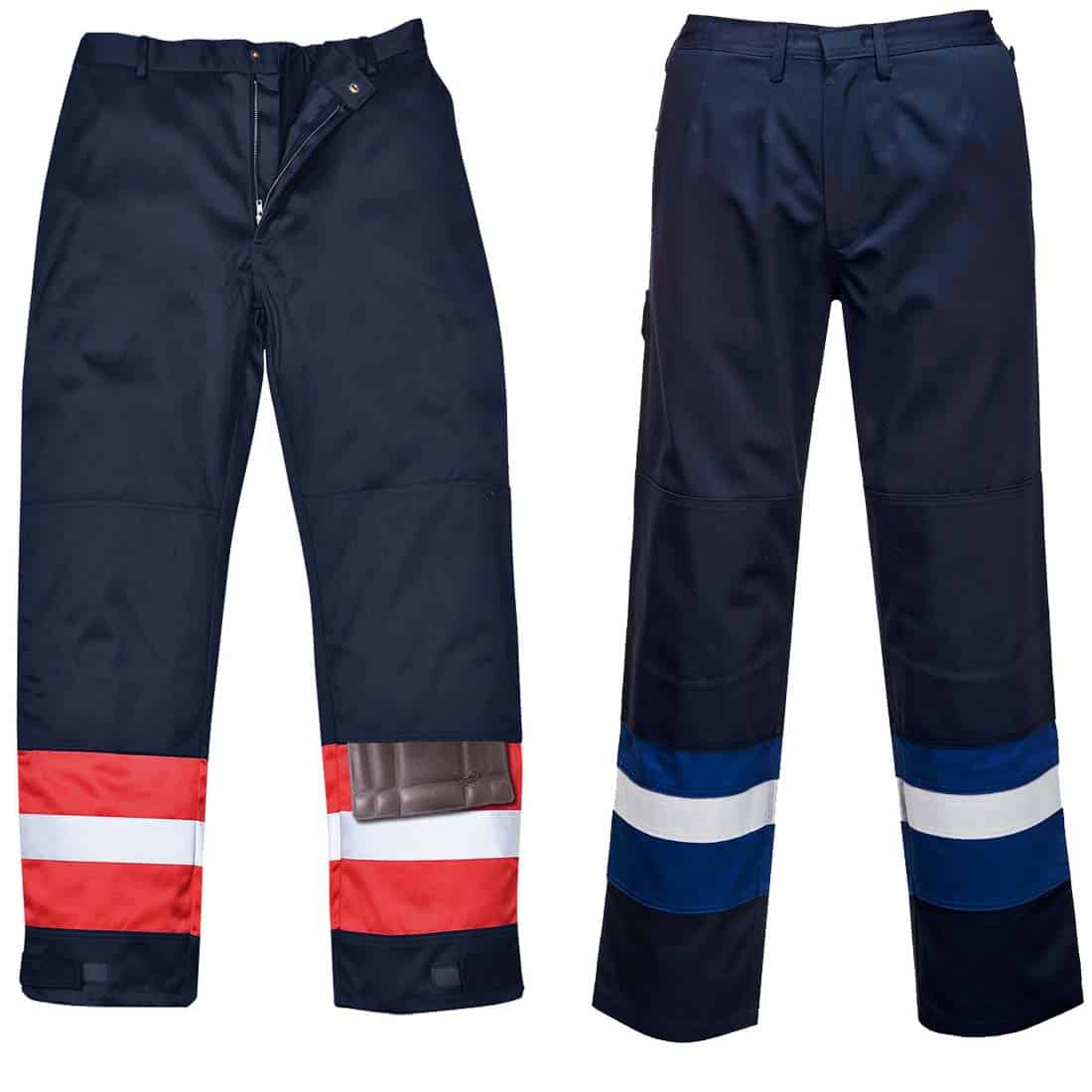 Portwest Bizflame Plus flame-resistant anti-static reflective trouser #FR56 