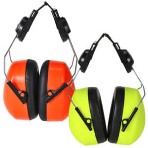 Portwest Endurance Hi-Vis Clip-On Ear Protector PS47