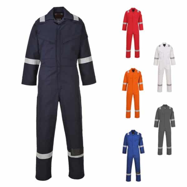 Portwest Flame Resistant Anti-Static Coverall 350G FR50