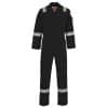 Portwest Flame Resistant Super Light Weight Anti-Static Coverall FR21 Black