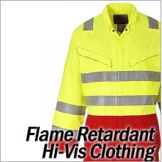 Portwest Flame Retardant Hi-Vis Clothing