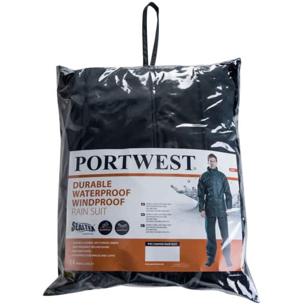 Portwest Sealtex Essential Rain Suit 2 Piece Suit L450
