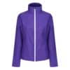 Regatta Ladies Ablaze Printable Softshell Jacket TRA629 Purple