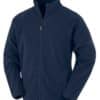 Result Genuine Recycled Micro Fleece Jacket RS907 Navy Blue